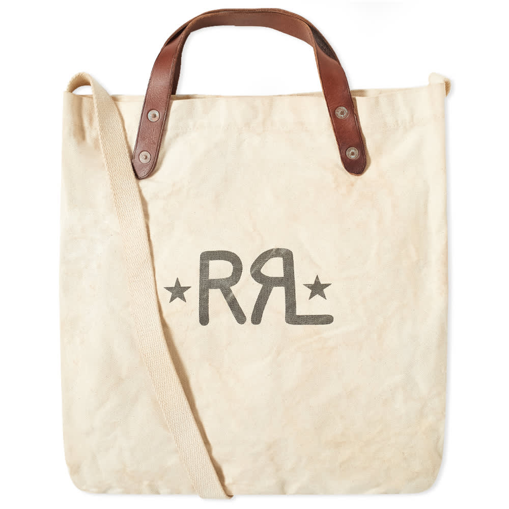 RRL Shoulder Strap Tote Bag Natural END. (US)