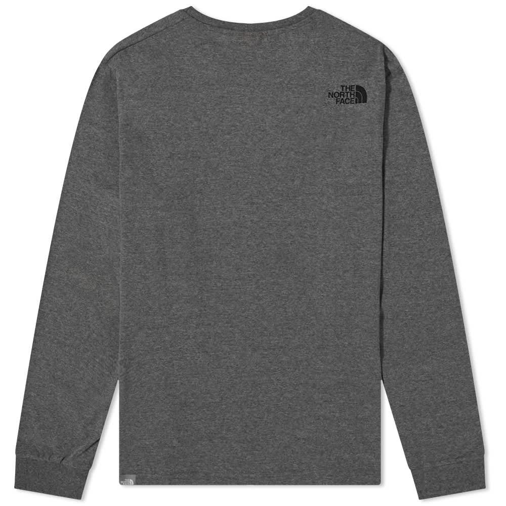 the north face long sleeve simple dome tee
