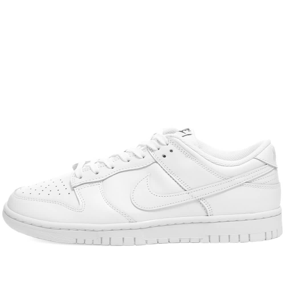 dunk low white nike