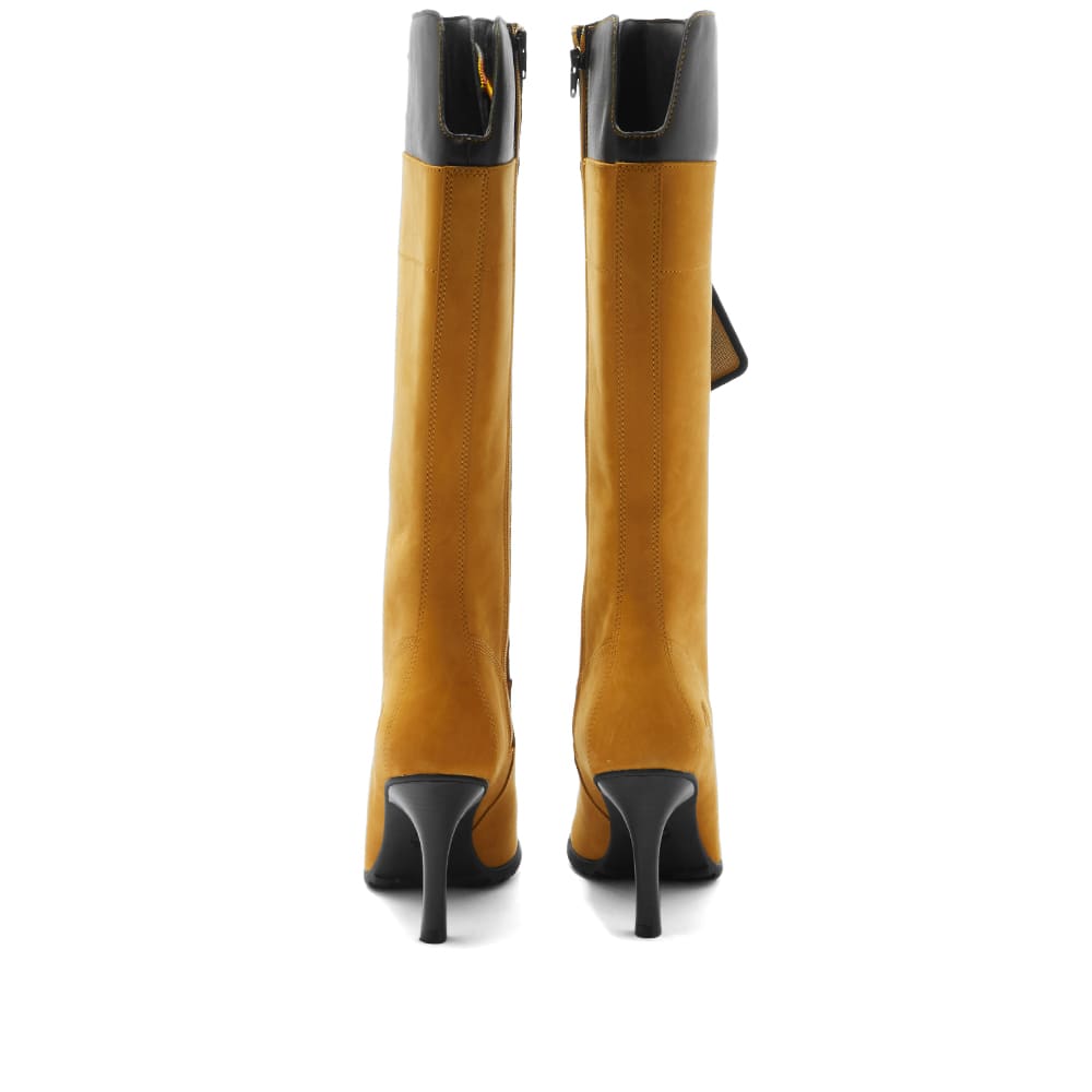 timberland veneda carter leather trimmed nubuck knee boots