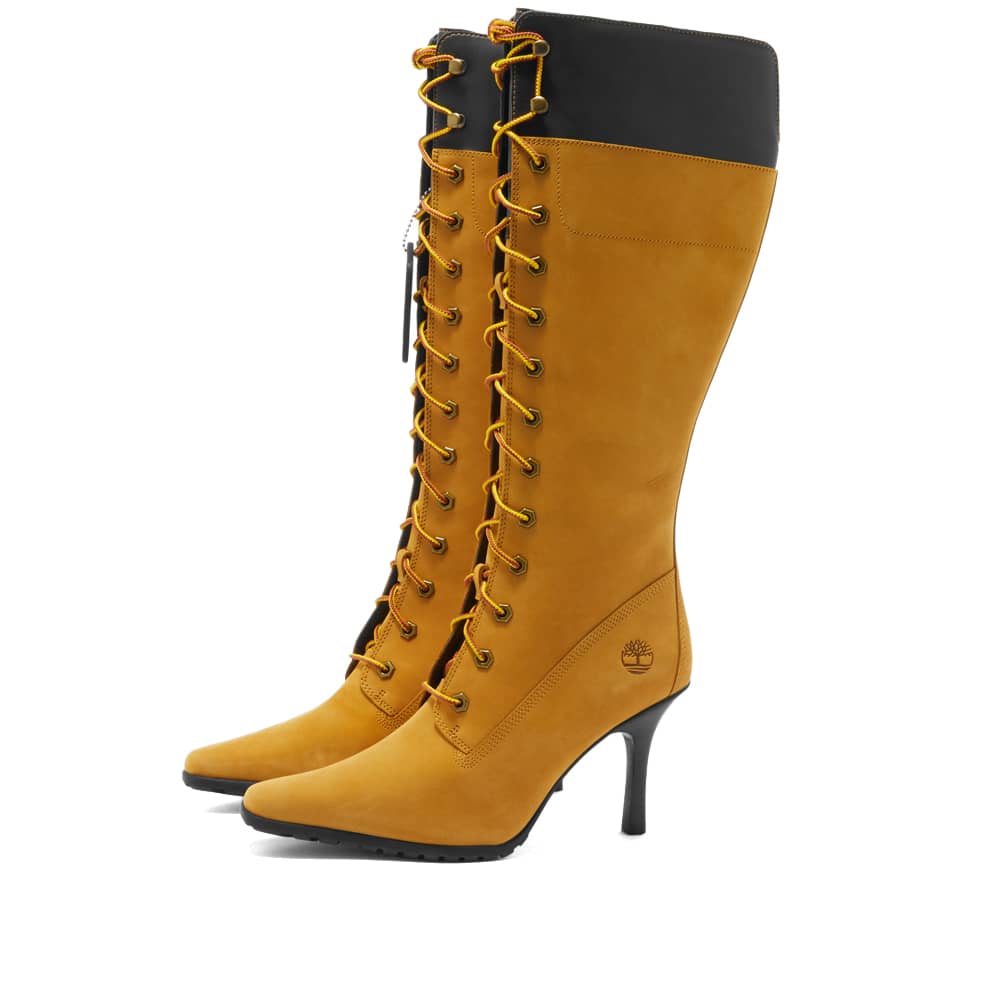 Timberland x Veneda Carter Womens Tall Lace Boot Wheat Nubuck END. (TW)
