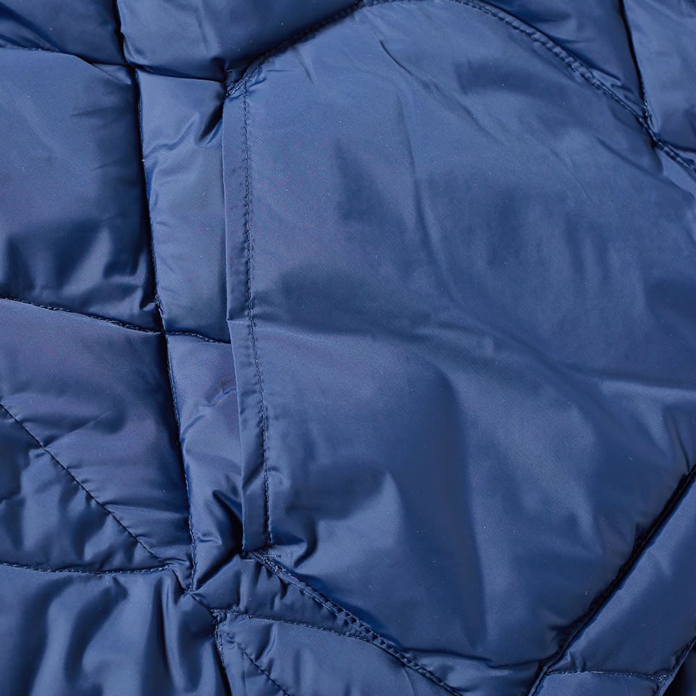 Mt. Rainier Design Zip Quilt Down Vest Indigo END. (US)