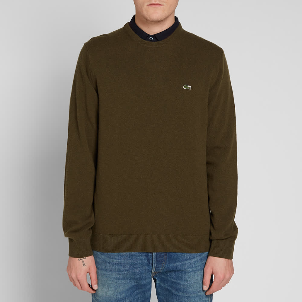 lacoste lambswool
