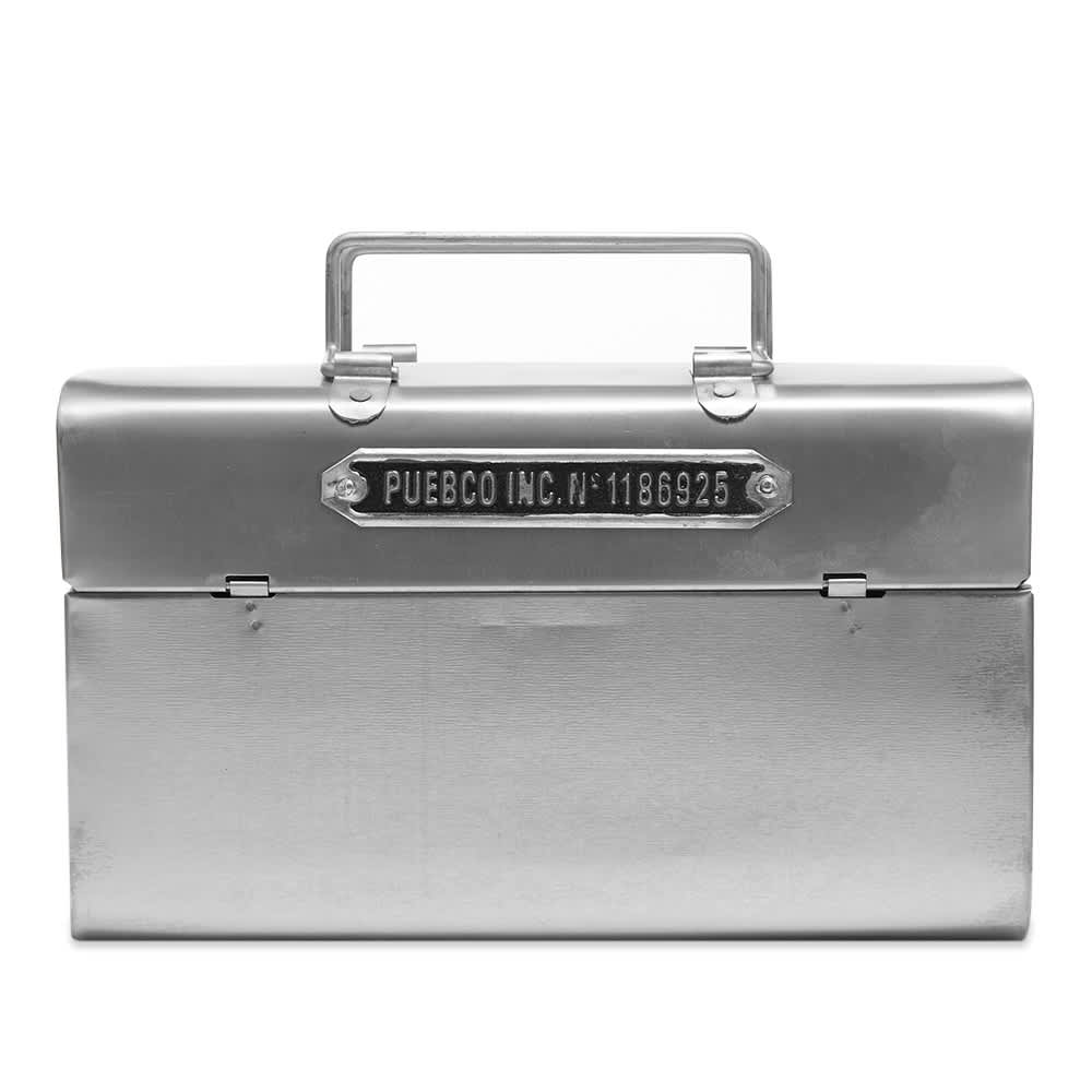 Puebco Iron Tool Box - Silver