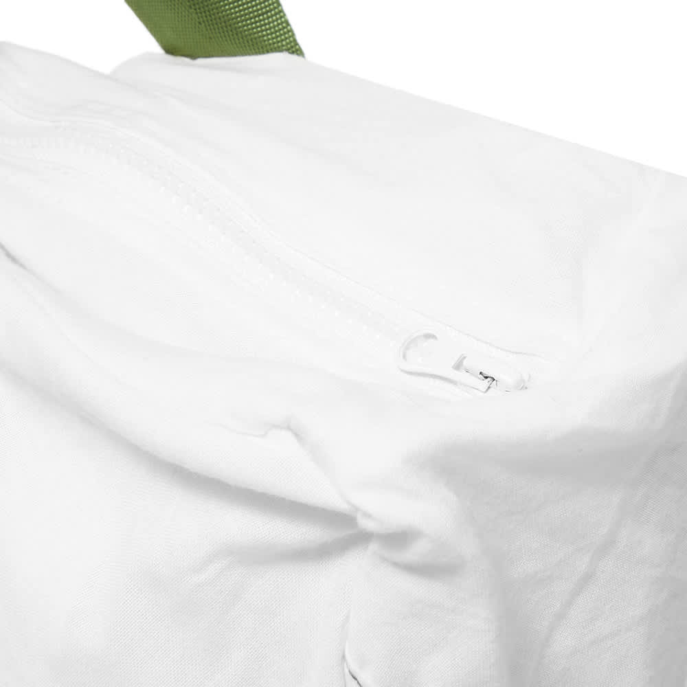 Puebco Cotton Tote Bag - White & Green
