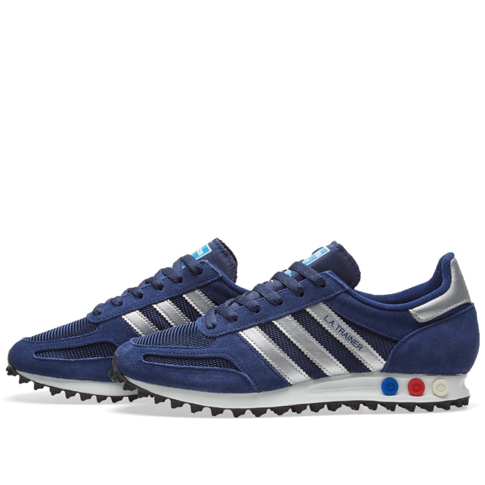 Adidas LA Trainer Blue, Silver & Grey Heather | END. (NL)
