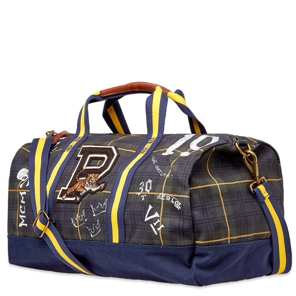 black watch plaid bag
