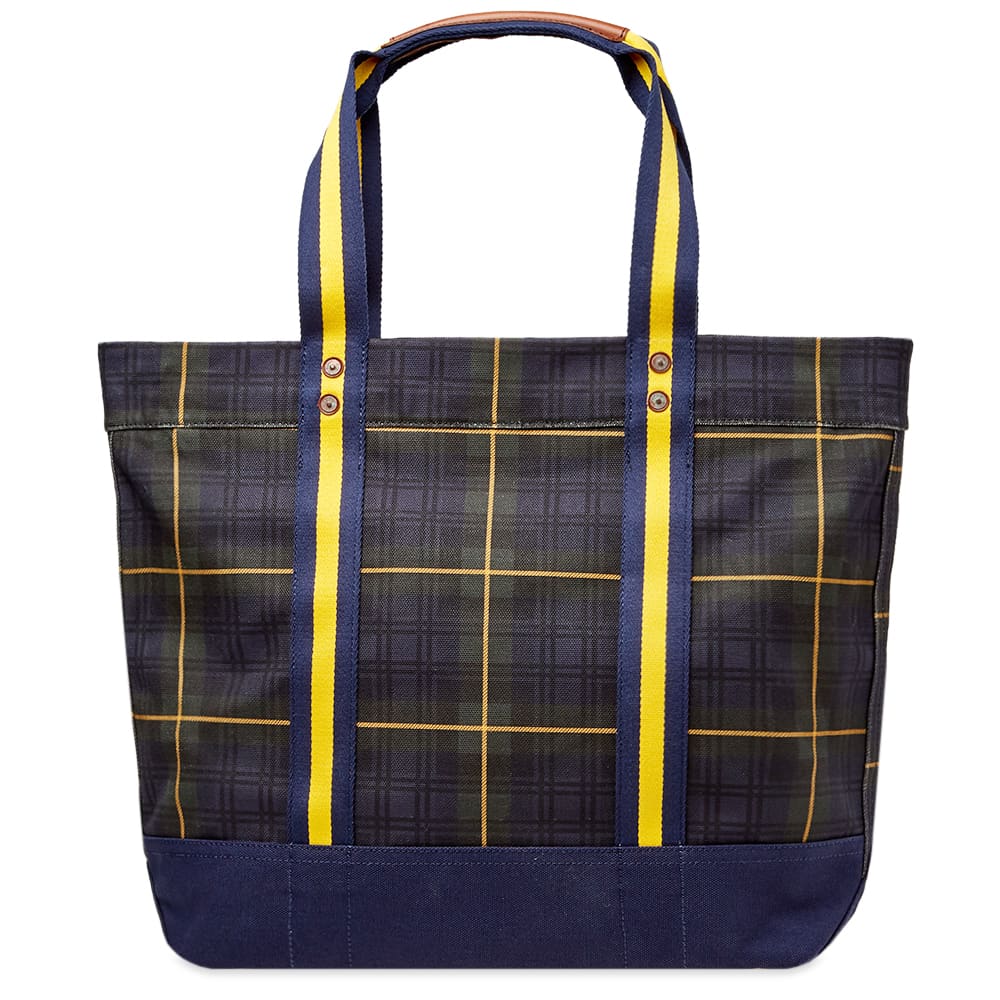 ralph lauren tartan handbag