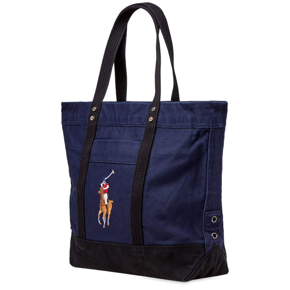polo ralph lauren canvas tote