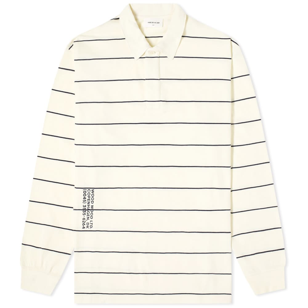 wood wood striped shirt