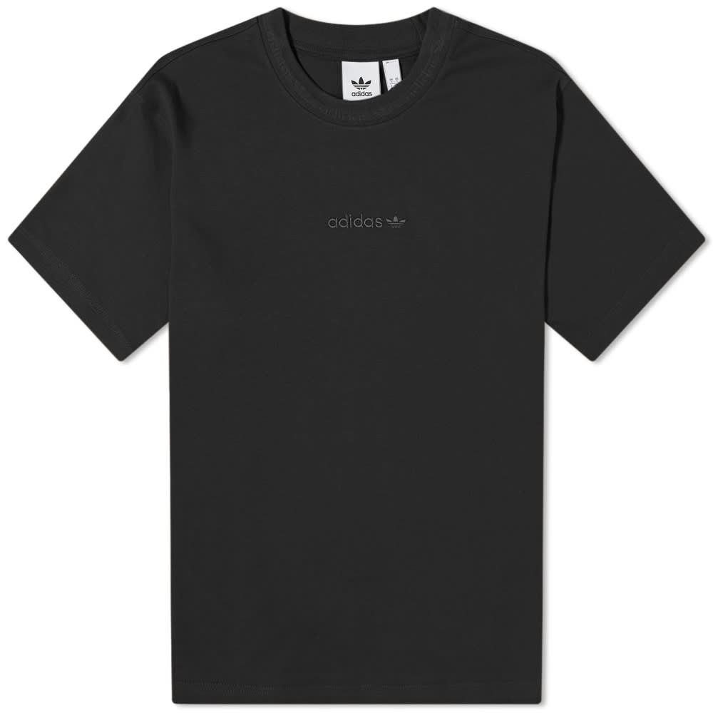 Adidas rib detail tee Clearance
