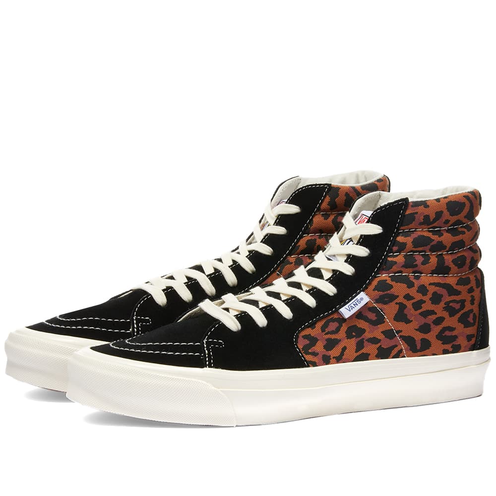 Vans marshmallow leopard clearance