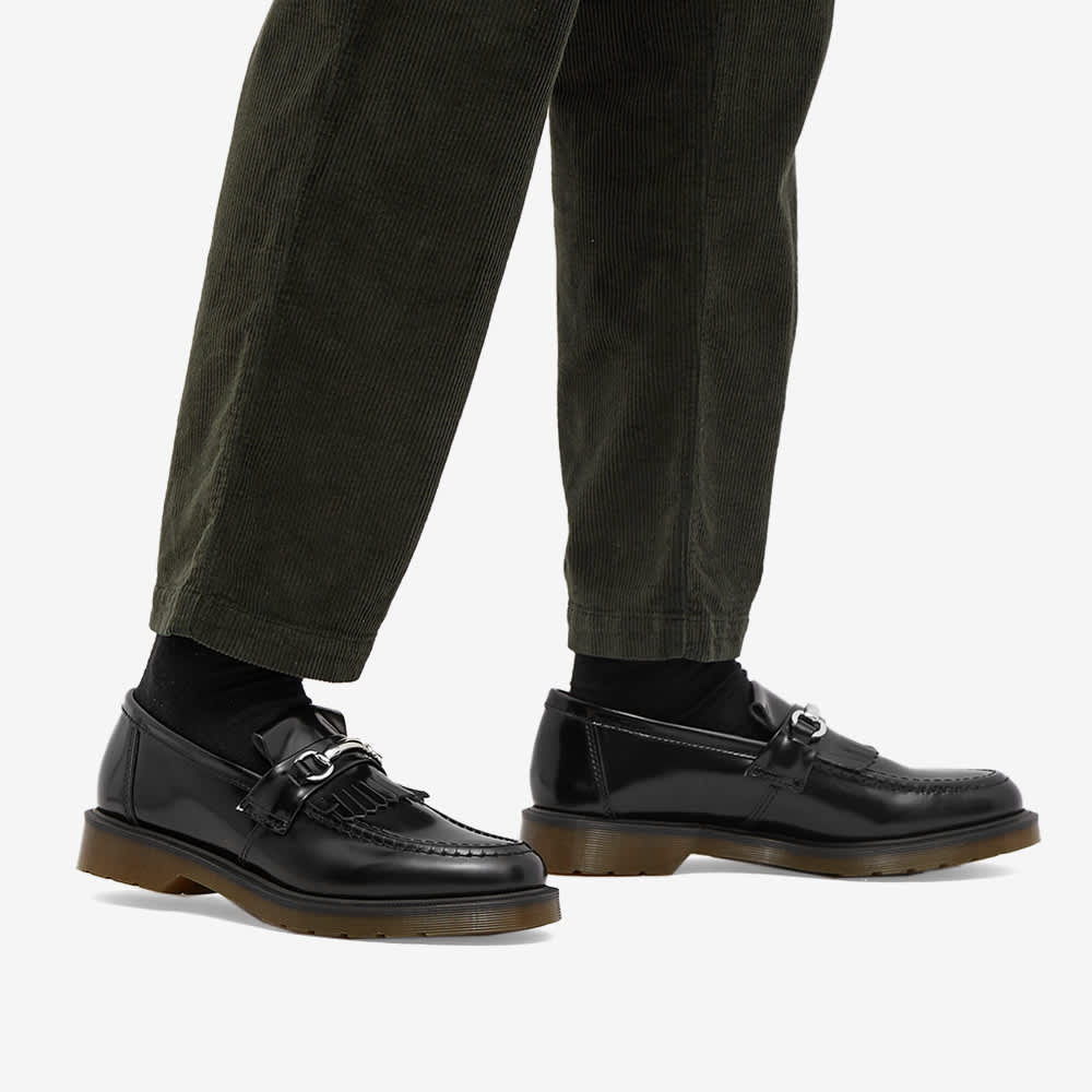 black adrian snaffle loafer