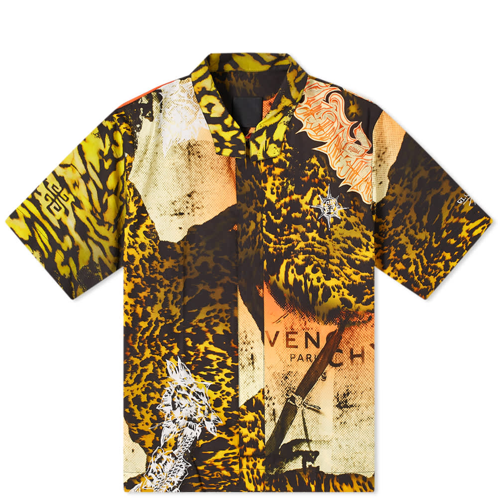 Givenchy Mash Up Short Sleeve Shirt 
