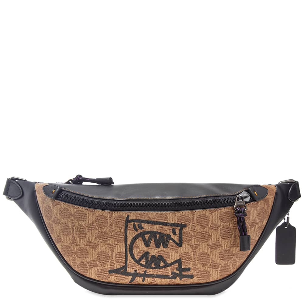 Coach Guang Yu Illustrated Logo Waist Bag Ji & Khaki | END.