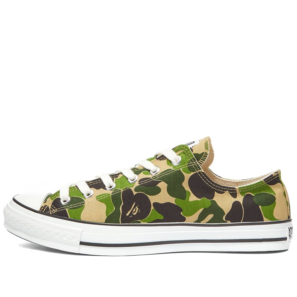 a bathing ape sk8 sta low green