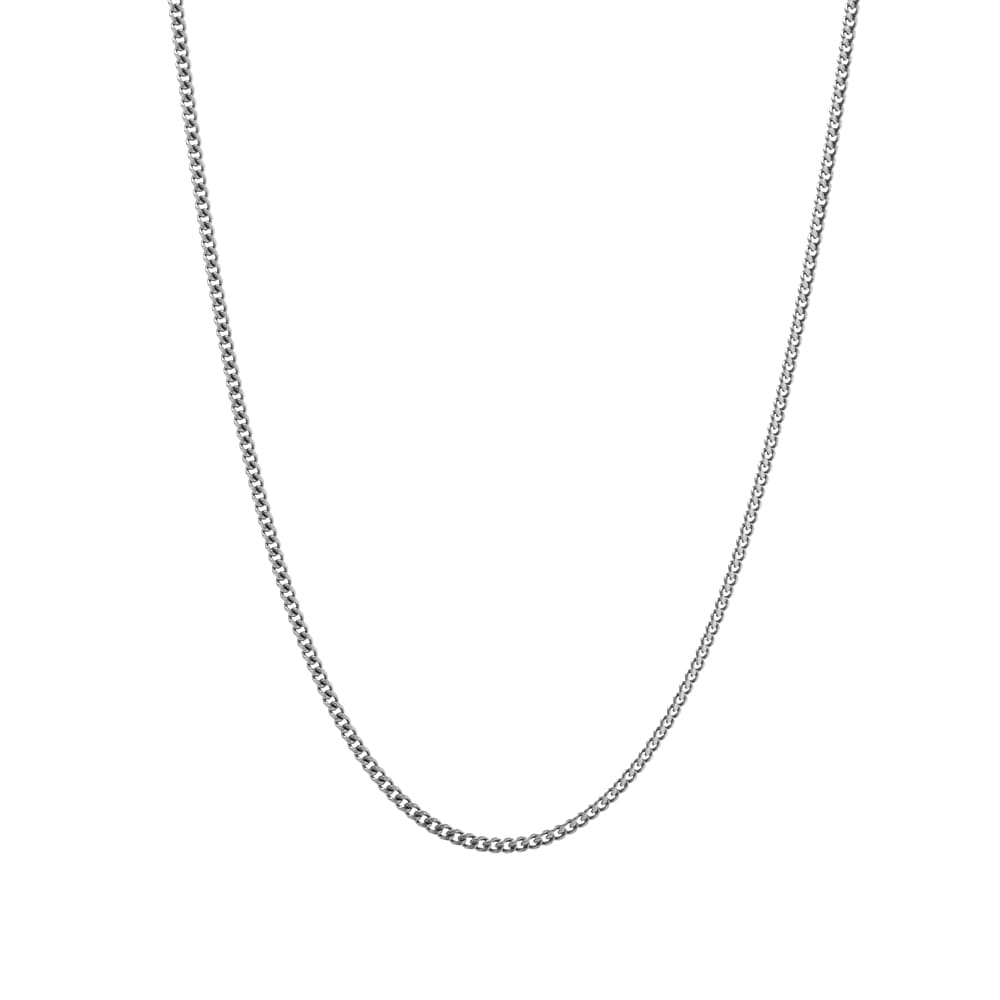 Miansai 2mm Sterling Silver Chain Necklace Silver END. (UK)