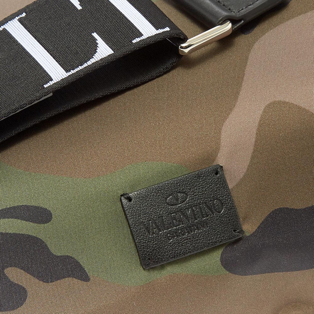 Valentino Camo VLTN Large Nylon Waist Bag Army Green END. (US)