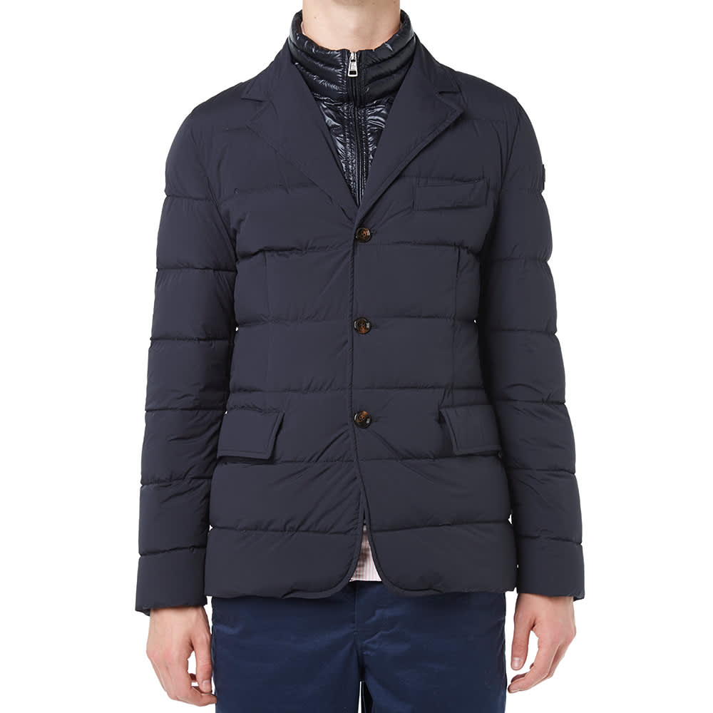 moncler down blazer