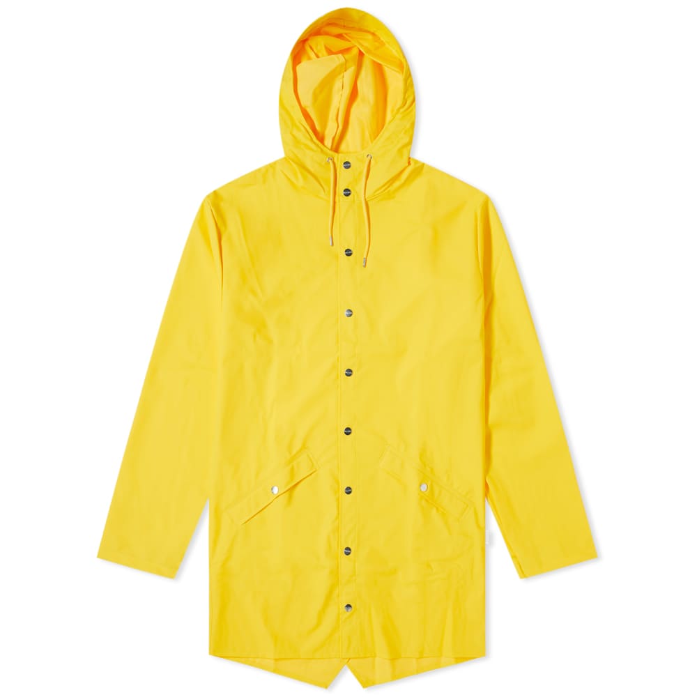RAINS Long Jacket Yellow END.