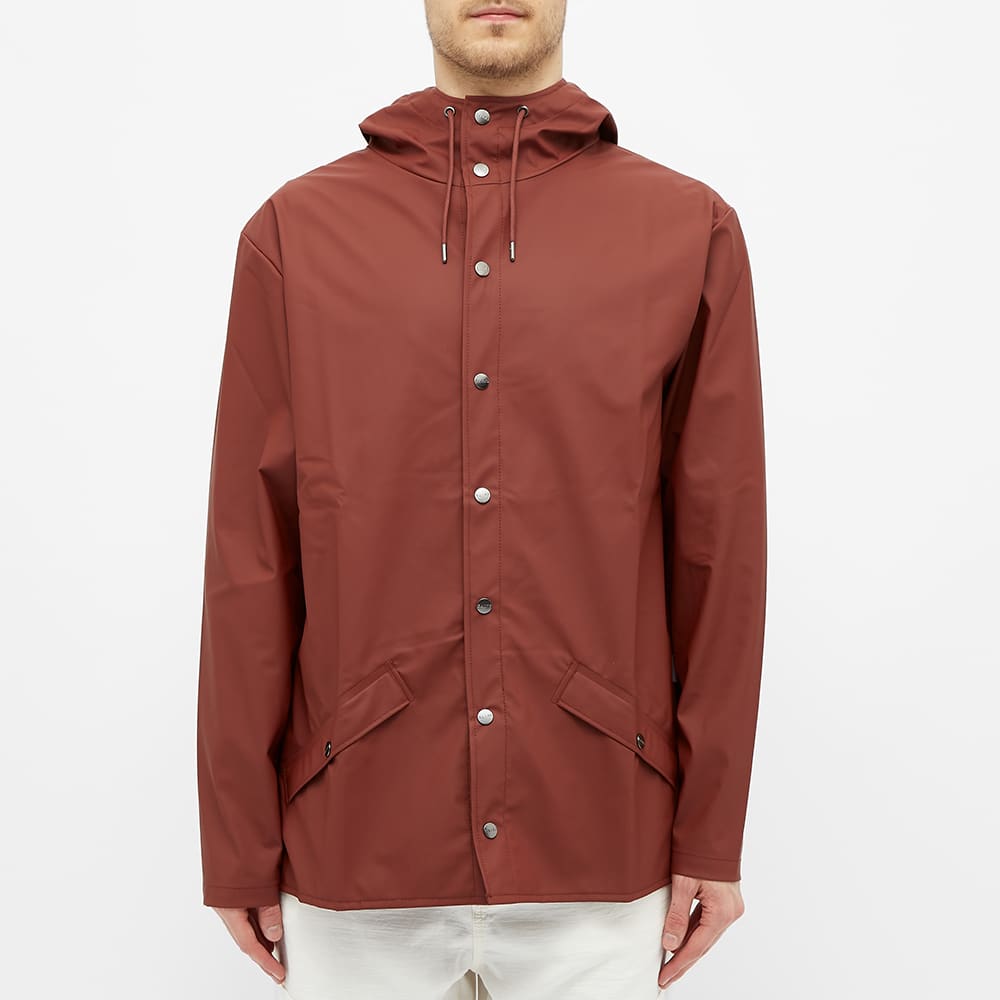 RAINS Classic Jacket Maroon | END. (US)