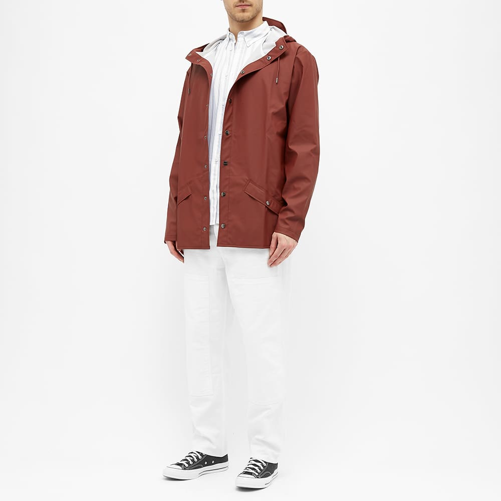 RAINS Classic Jacket Maroon | END. (US)
