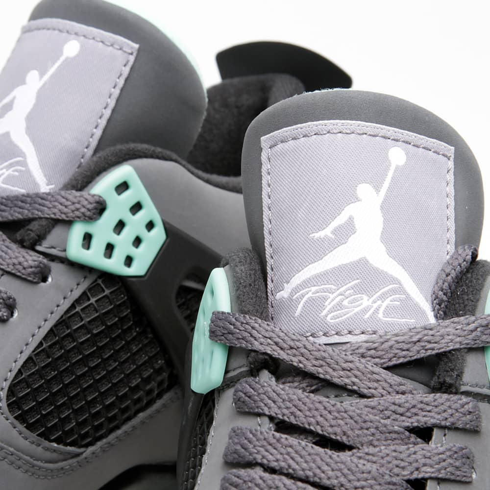 jordan 4 green and grey