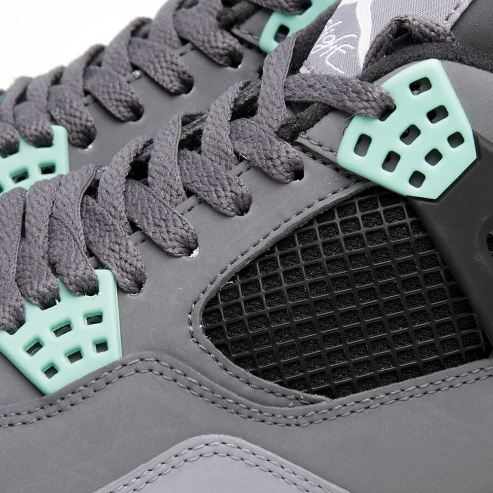 jordan 4 green and grey