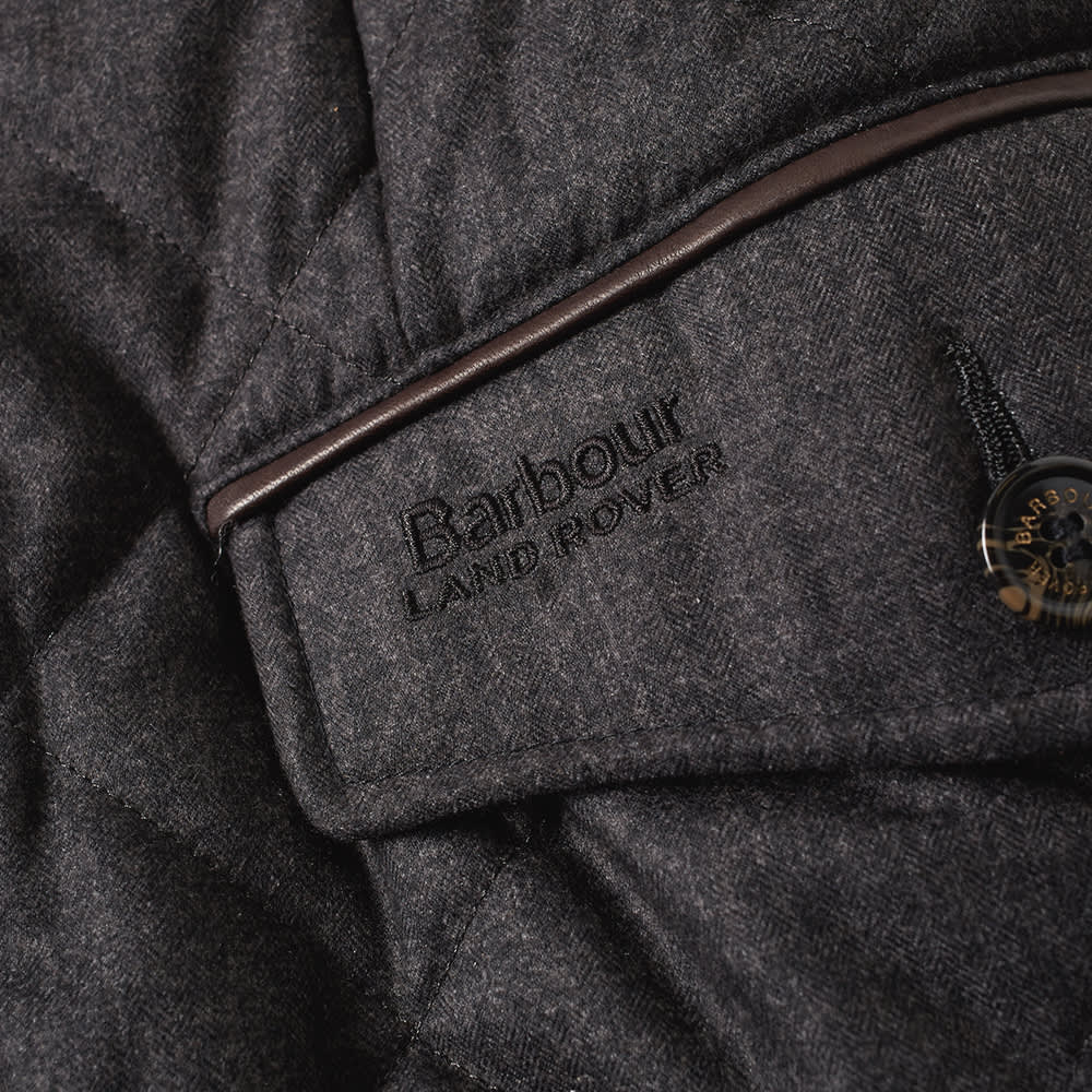 Barbour x Land Rover Filey Quilt Jacket Charcoal END. (DE)