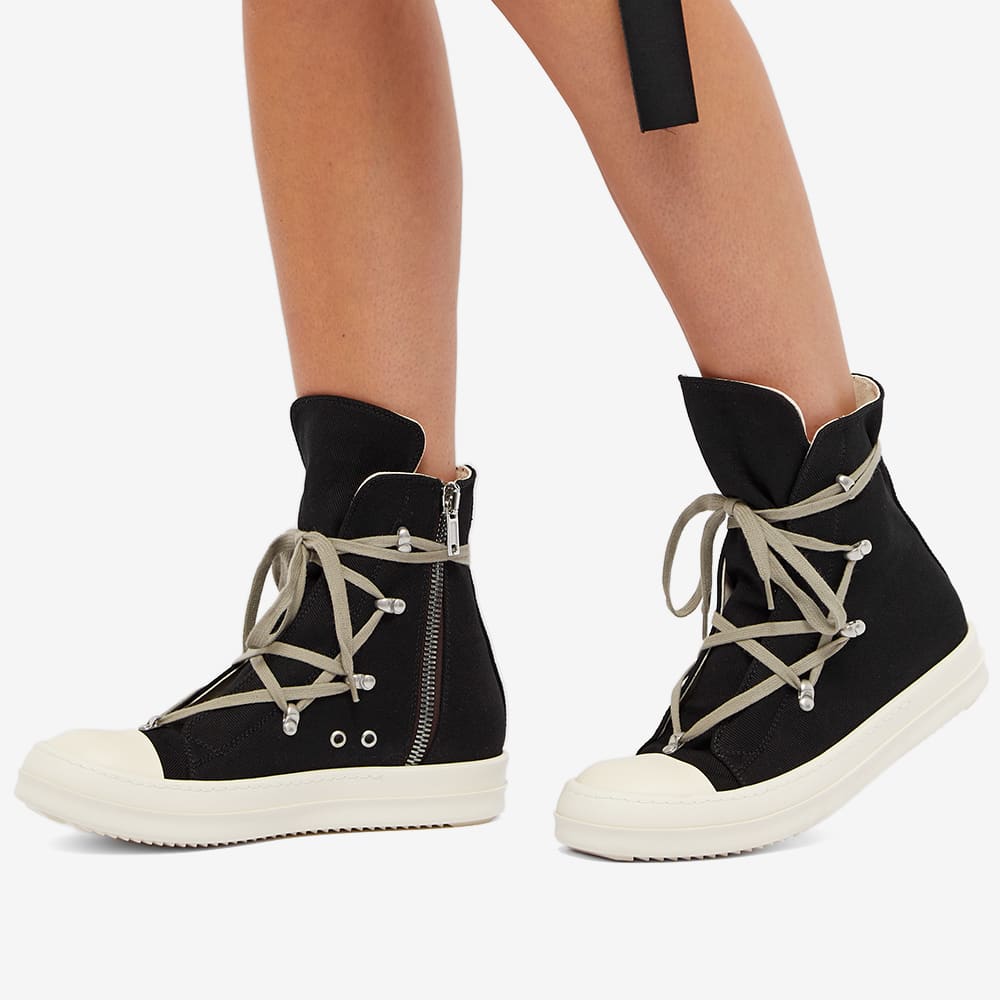 Rick Owens DRKSHDW Hexa High Top Sneaker Black & Milk END. (NZ)