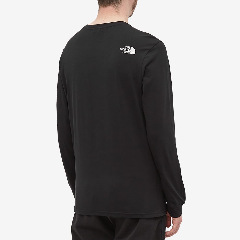 the north face long sleeve simple dome tee