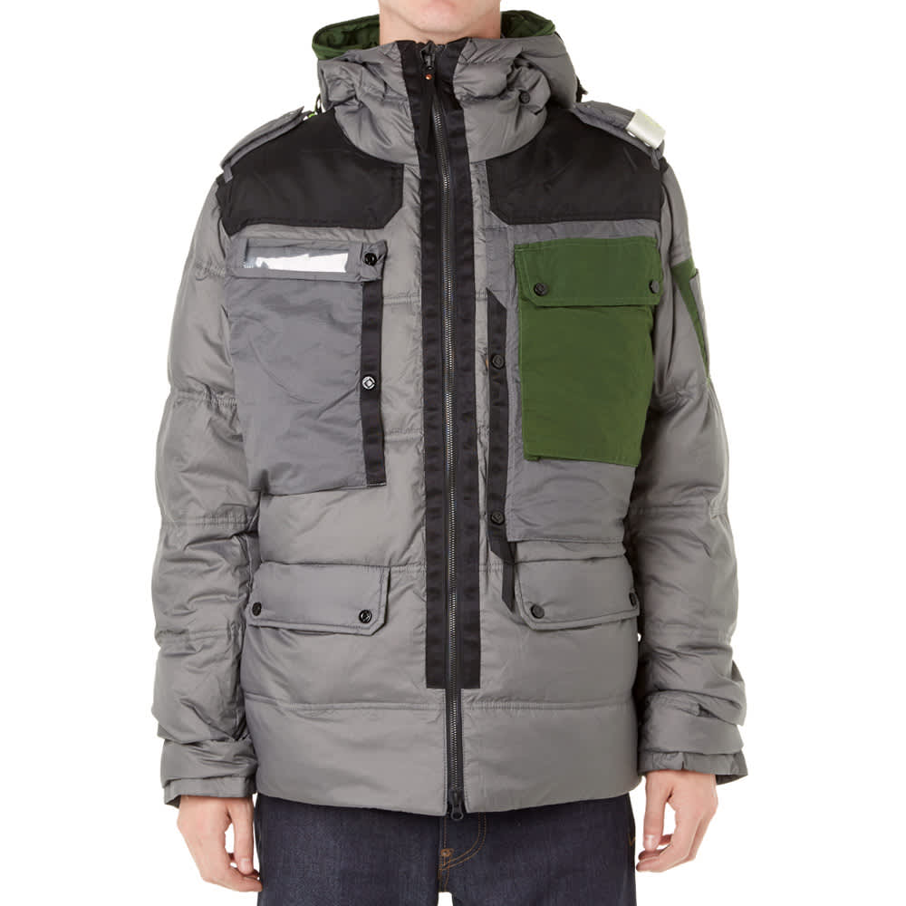 MA.STRUM White Label Down Fill Snow Parka Battleship END. (US)