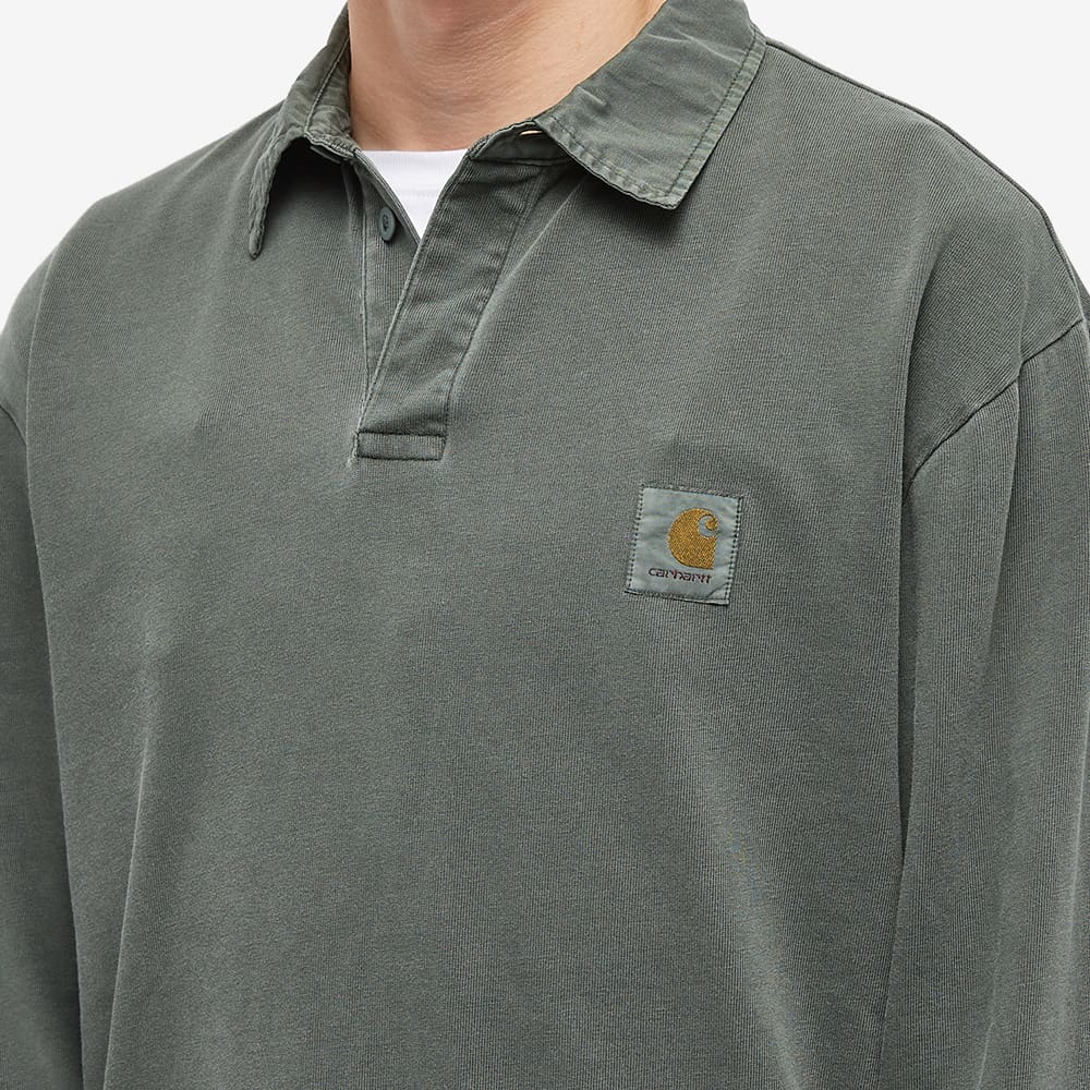 Carhartt wip vista rugby shirt boxwood end tw 