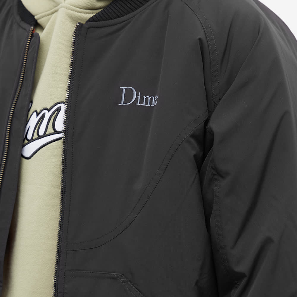 Dime Velcro Patch Bomber Jacket Black END. (IT)
