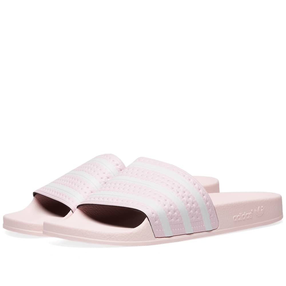 adilette clear pink