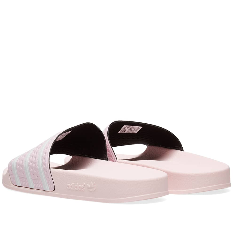 adilette clear pink