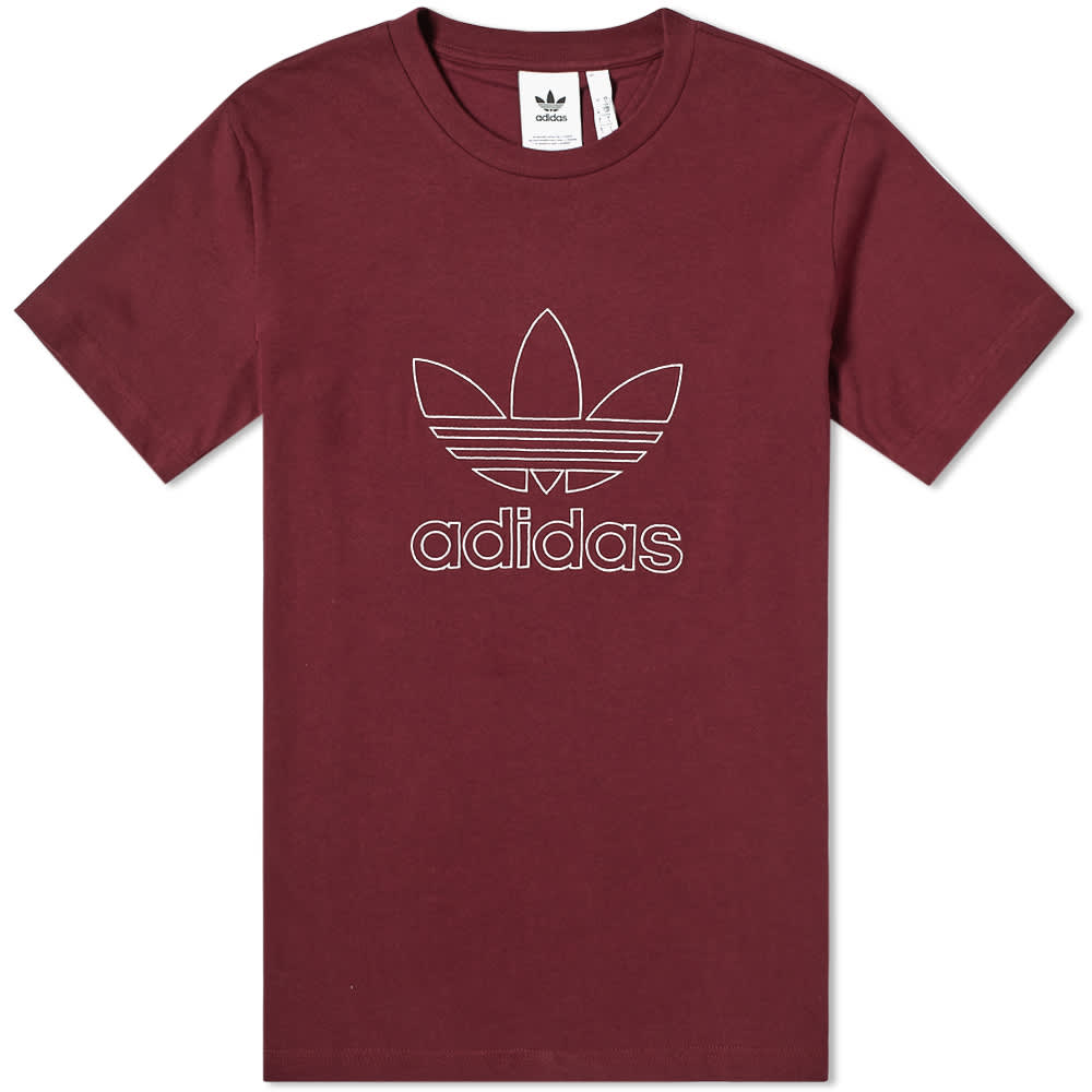 adidas outline tee