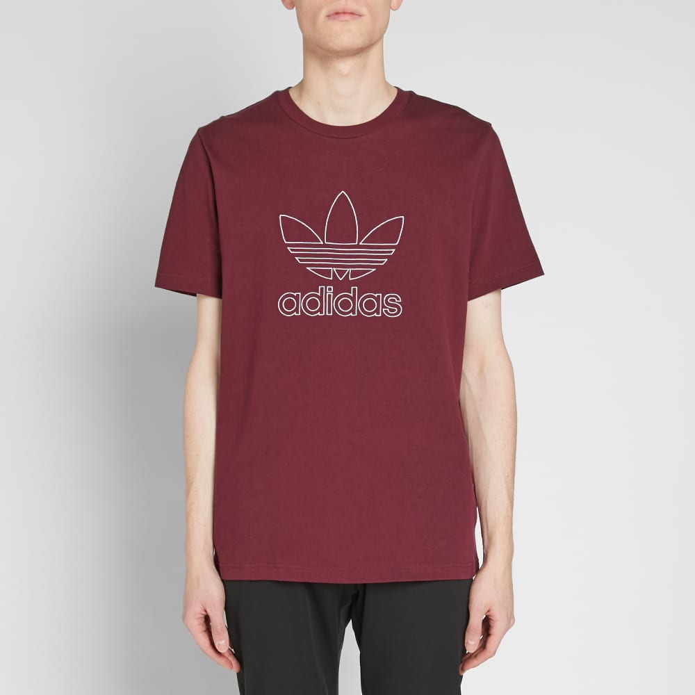 adidas outline tee