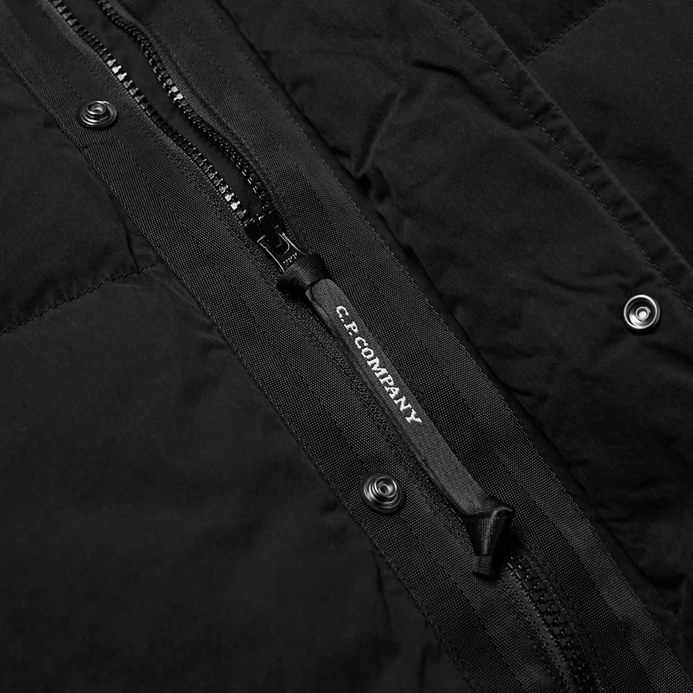 cp company fur trim parka