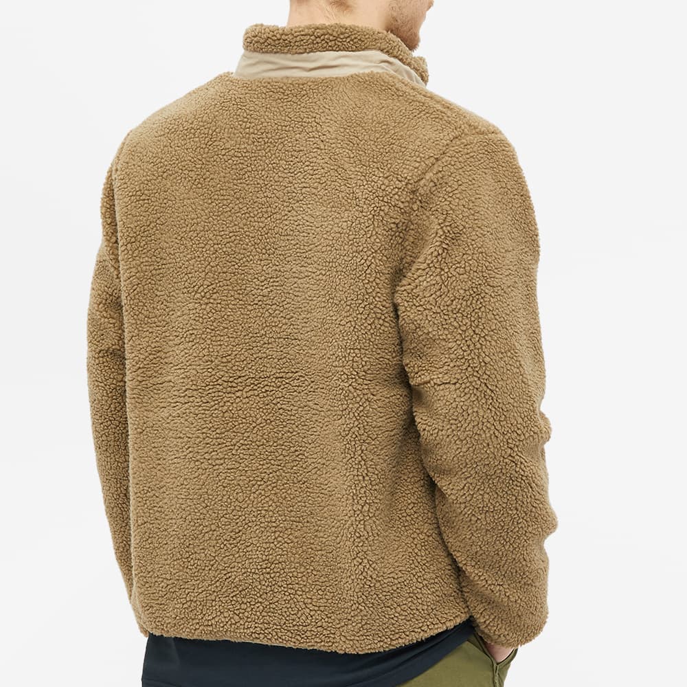 fleece down jacket