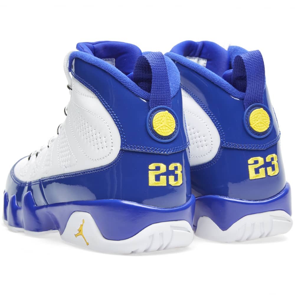 jordan retro 9 yellow