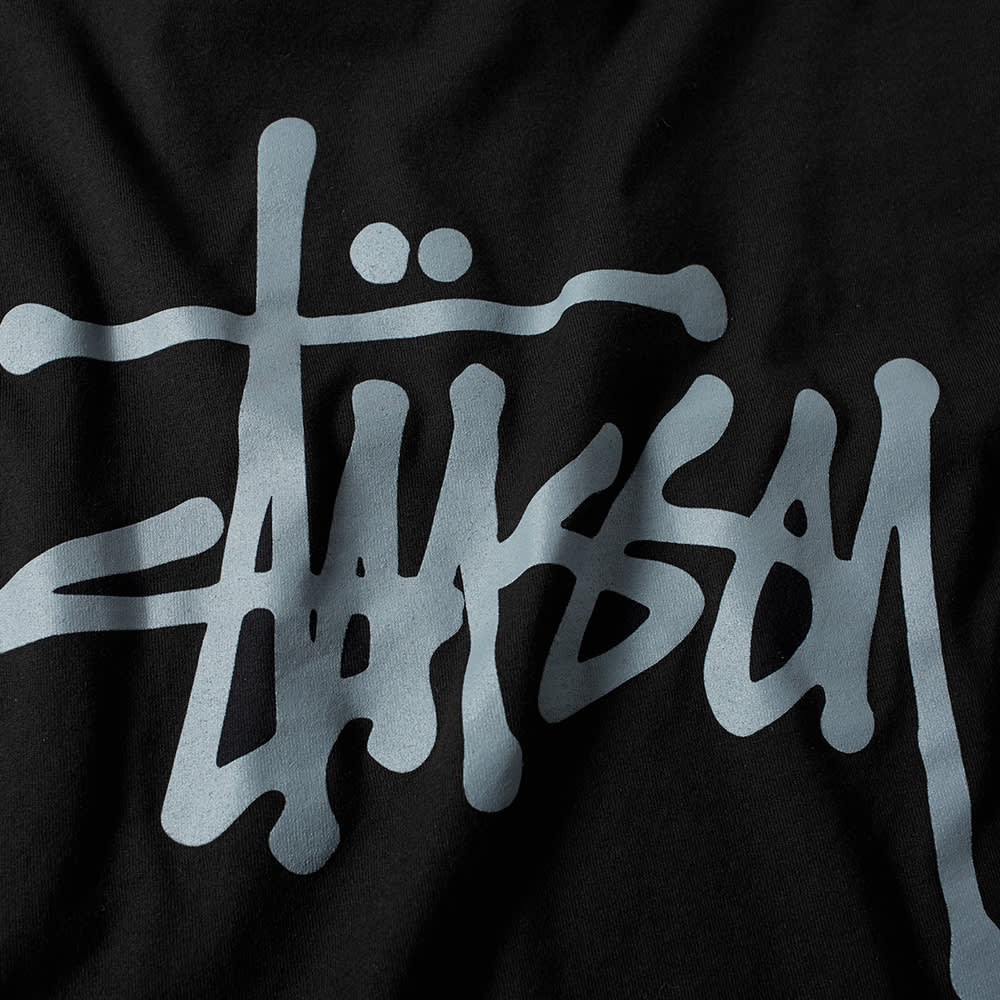 Stussy Basic Stussy Tee Black & Grey | END.