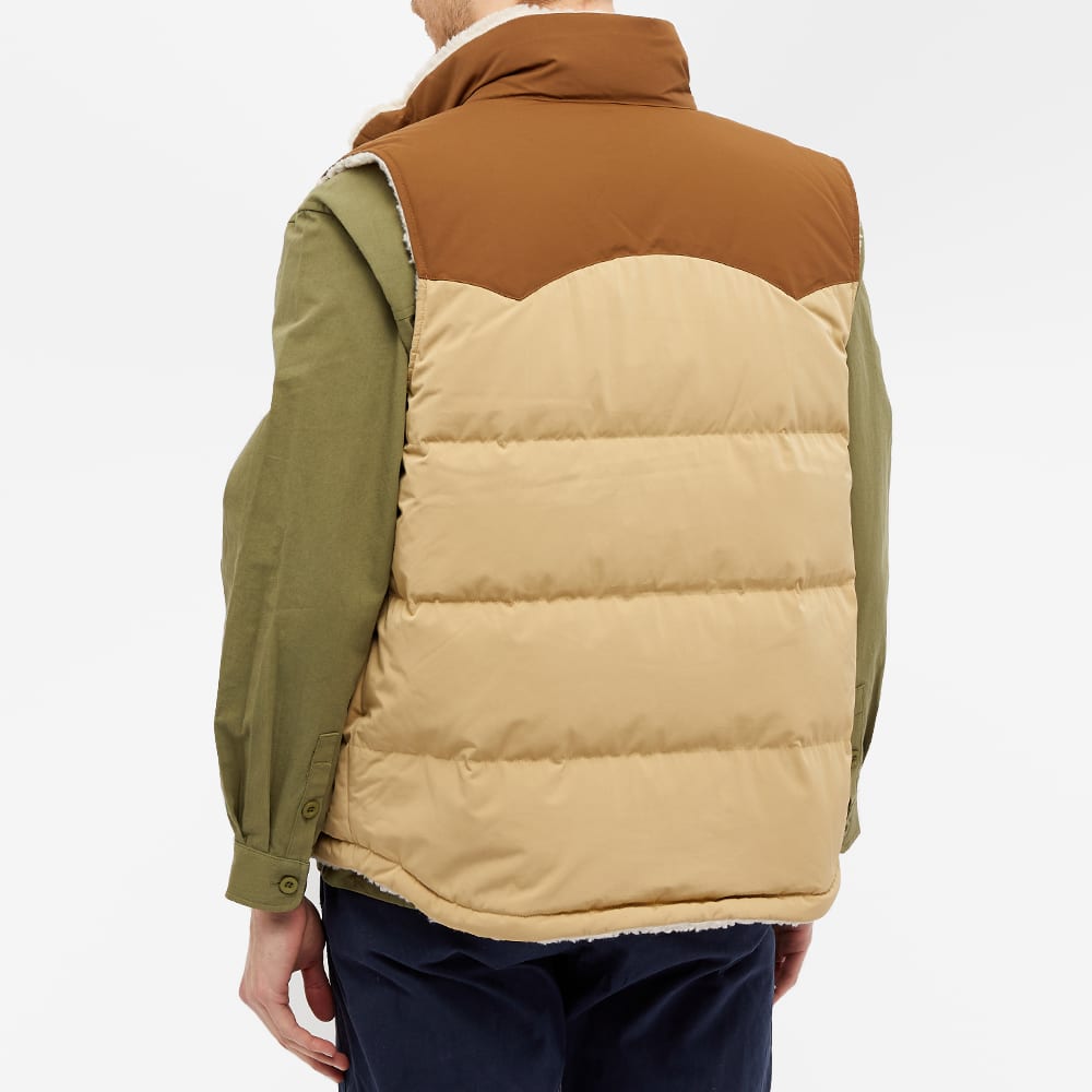 Patagonia men's reversible bivy down vest ash tan Clearance
