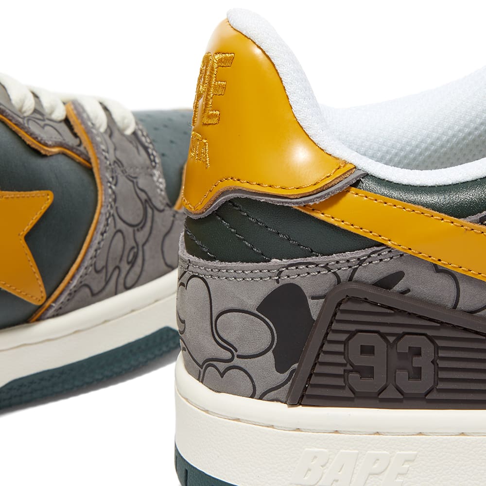 a bathing ape sk8 sta low green