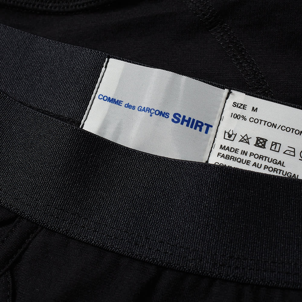 comme des garcons shirt sunspel