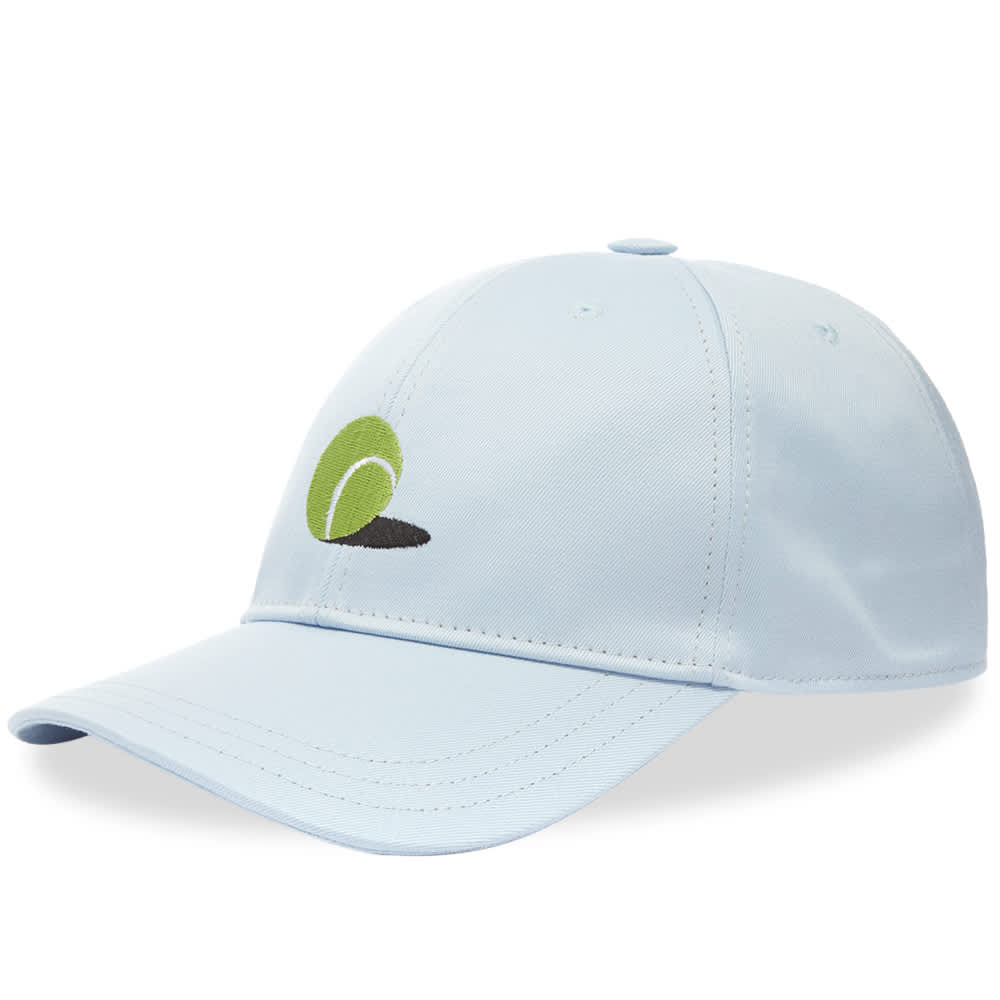 blue icon cap