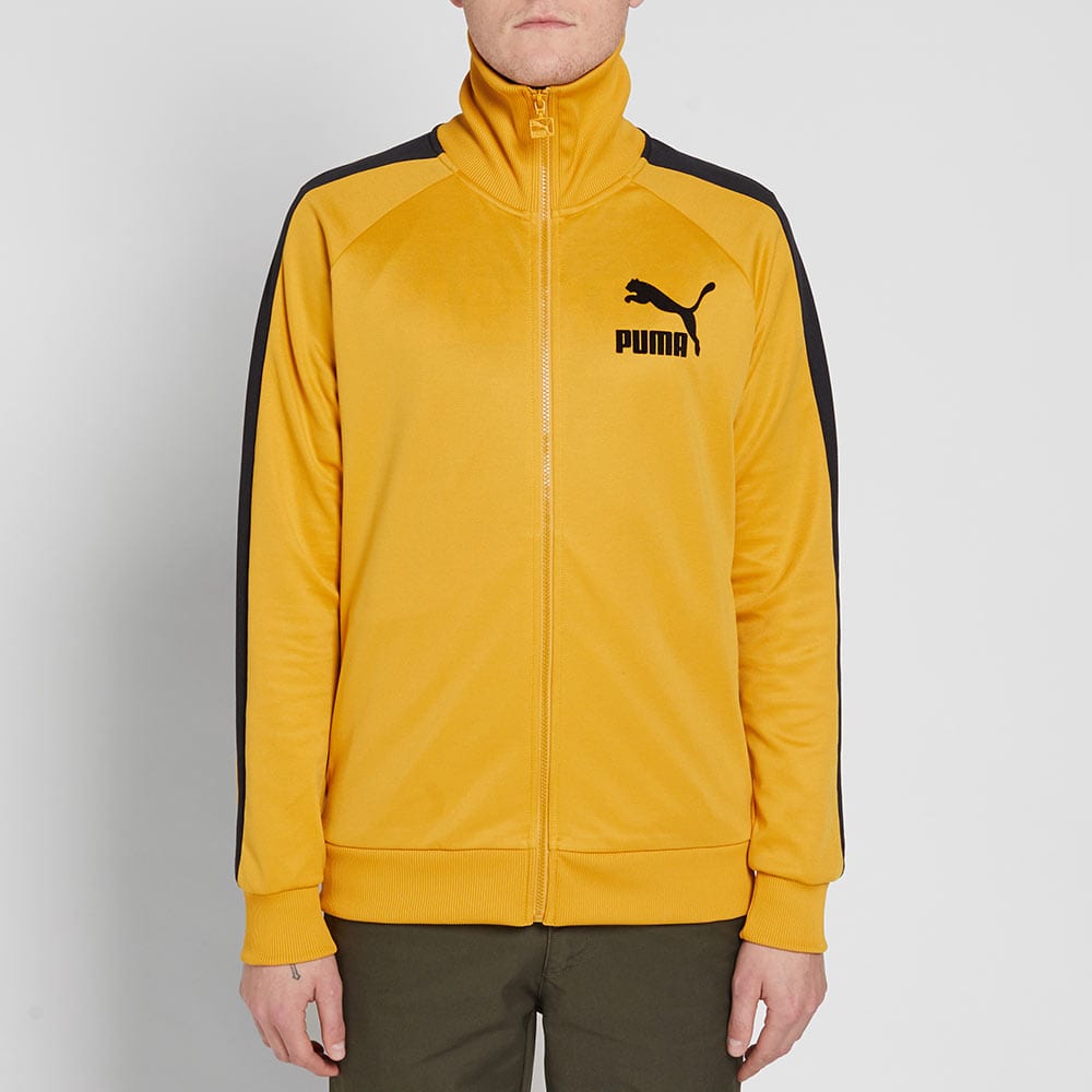 Puma T7 Vintage Track Jacket Mineral Yellow & White END. (DE)