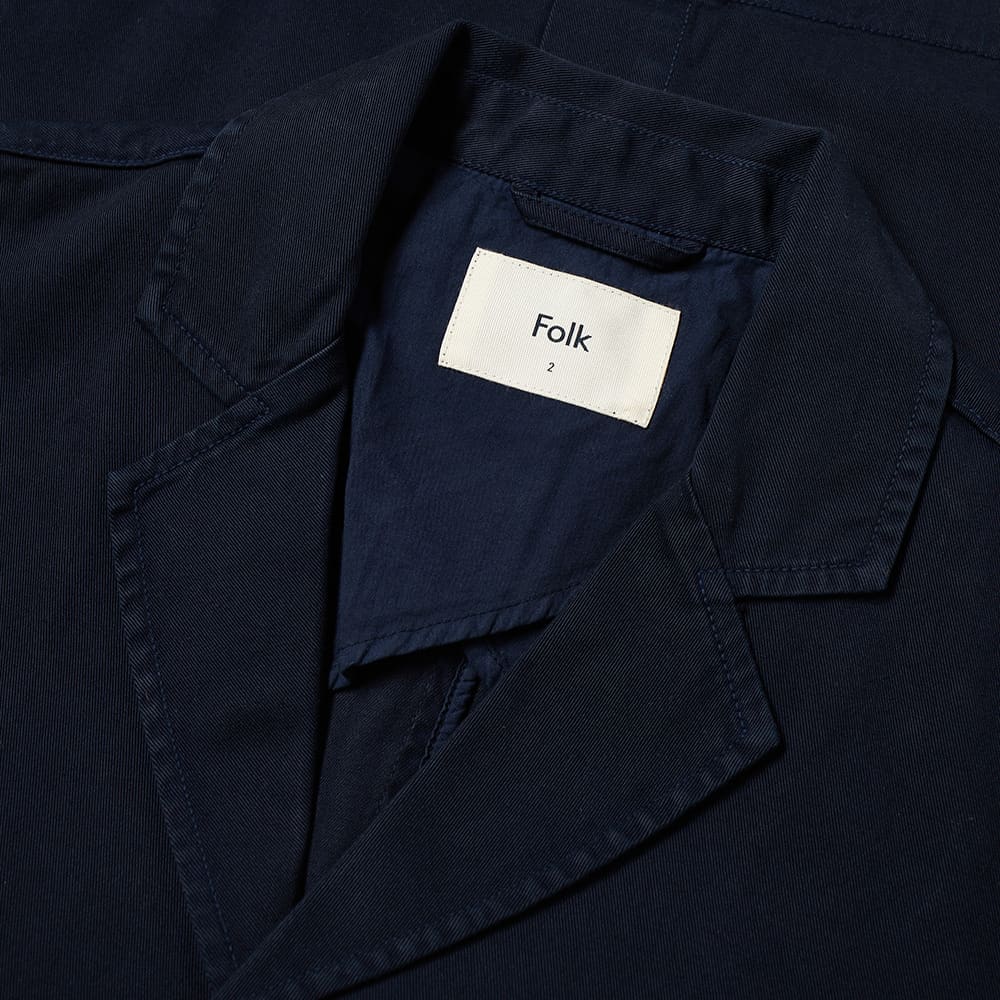 Folk Patch Pocket Blazer Navy END. (IE)