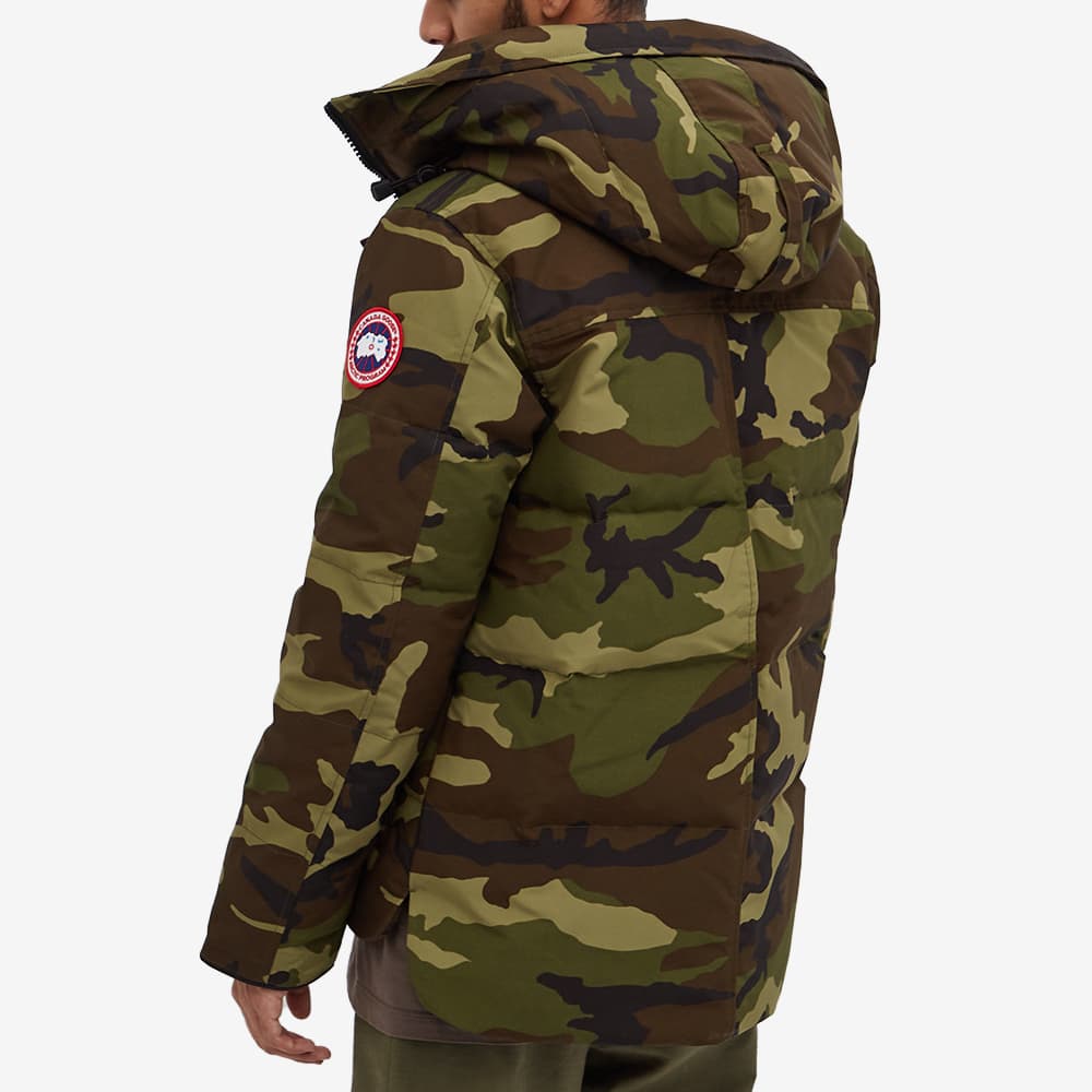 Canada goose men's macmillan parka classic camo clearance