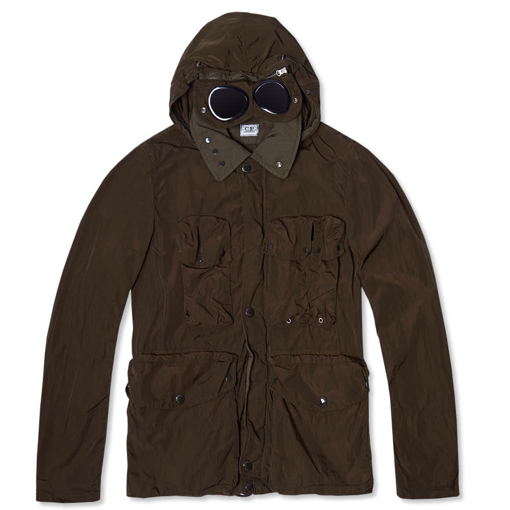 C.P. Company Multi Pocket Goggle Jacket Olive END. (KR)